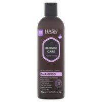 Hask Blonde Care Purple Toning Shampoo, 12 fl oz