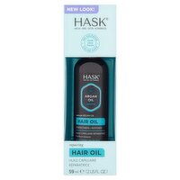 Hask Argan Oil Repairing Hair Oil, 2 fl oz