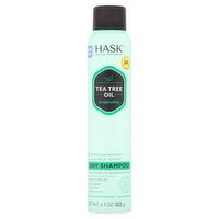 Hask Tea Tree Oil Invigorating Dry Shampoo, 4.3 oz