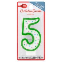 Betty Crocker Numeral 5 Birthday Candle