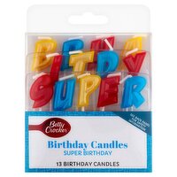 Betty Crocker Super Birthday Candles, 13 count, 1 Each