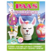 Paas Lovble Llamas Egg Decorating Kit