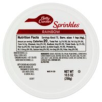 Betty Crocker Rainbow Sprinkles, 10.5 oz, 10.5 Ounce