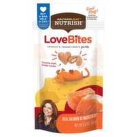 Rachael Ray Nutrish Love Bites Crunchy & Tender Treats for Cats, 2.2 oz, 2.2 Ounce