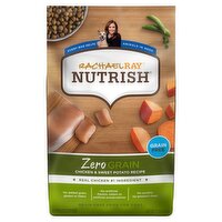 Rachael Ray Nutrish Zero Grain Chicken & Sweet Potato Recipe Natural Food for Dogs, 13 lb