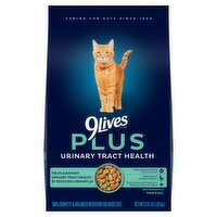 9Lives Plus Tuna & Egg Urinary Tract Health Cat Food, 3.15 lb, 3.15 Pound