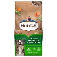 Rachael Ray Nutrish Adult Dry Dog Food Real Chicken & Veggies Recipe, 5 lb.