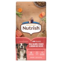 Rachael Ray Nutrish Dry Dog Food Real Salmon, Veggies & Brown Rice Recipe, 4.5lb