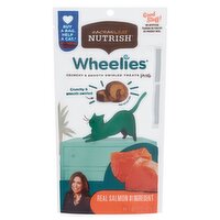 Rachael Ray Nutrish Wheelies Crunchy & Smooth Swirled Treats for Cats, 2.2 oz, 2.2 Ounce