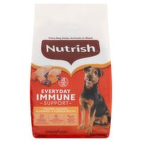 Nutrish Everyday Immune Support Chicken, Salmon, Blueberry & Pumpkin Recipe Dog Food, 5.5 lb