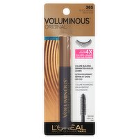 L'Oréal Paris Voluminous Original 365 Black Brown Waterproof Mascara, 0.28 fl oz