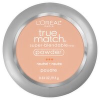 L'Oréal Paris True Match Neutral N3 Natural Buff Super-Blendable Powder, 0.33 oz