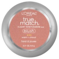 L'Oréal Paris True Match Warm Subtle Sable W5-6 Super-Blendable Blush, 0.21 oz