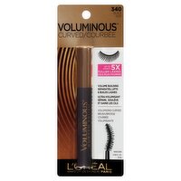 L'Oréal Paris Voluminous Curved 340 Black Mascara, 0.28 fl oz