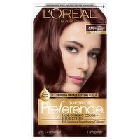 L'Oréal Paris Superior Preference 4M Dark Mahogany Brown Warmer Level 3 Haircolor, 1 application