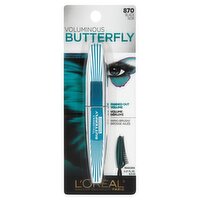 L'Oréal Paris Voluminous Butterfly 870 Black Mascara, 0.21 fl oz