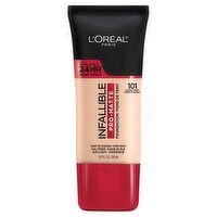 L'Oréal Paris Infallible 101 Classic Ivory Pro-Matte Foundation, 1.0 fl oz