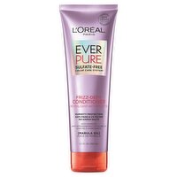 L'Oréal Paris EverPure Frizz Defy Sulfate Free Conditioner with Marula Oil, 8.5 fl. oz.