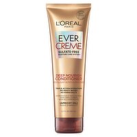 L'Oreal Paris EverCreme Deep Nourish Sulfate Free Conditioner for Dry Hair, 8.5 fl. oz.