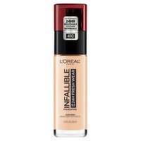 L'Oréal Paris Infallible 410 Ivory Broad Spectrum Foundation Sunscreen, SPF 25, 1.0 fl oz