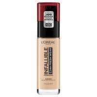 L'Oréal Paris Infallible 430 Ivory Buff Broad Spectrum Foundation Sunscreen, SPF 25, 10 fl oz