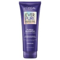 L'Oréal Paris EverPure Sulfate Free Purple Shampoo for Colored Hair, 6.8 fl. oz.