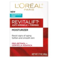 L'Oreal Paris Revitalift Anti-Aging Face & Neck Cream Fragrance Free, 1.7 oz.