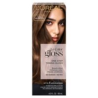 L'Oreal Paris Le Color Gloss Rich Brunette One Step Toning Gloss, 4.0 fl. oz.