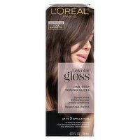 L'Oreal Paris Le Color Gloss Cool Brunette One Step Toning Gloss, 4.0 fl oz