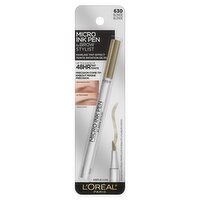 L'Oréal Paris Brow Stylist 630 Blonde Micro Ink Brow Pen, 0.033 fl oz