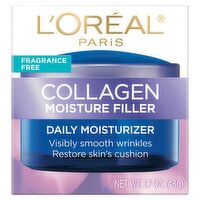 L'Oreal Paris Collagen Moisture Filler Facial Day Cream Fragrance Free, 1.7 fl. oz.