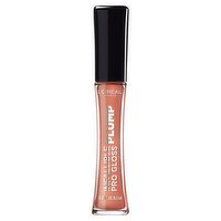 L'Oréal Paris Infallible Pro Gloss Plump 609 Lucid Glow Lip Gloss, 0.21 fl oz