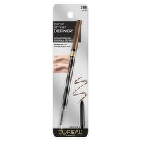 L'Oréal Paris Brow Stylist Definer 386 Taupe Ultra-Fine Tip Shaping Pencil, 0.003 oz