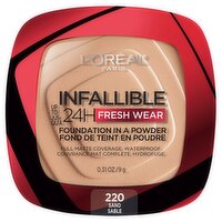 L'Oréal Paris Infallible 220 Sand Foundation, 0.31 oz