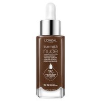 L'Oréal Paris True Match 10-12 Very Deep Nude Hyaluronic Tinted Serum, 1.0 fl oz