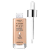 L'Oreal Paris True Match Nude 4.5-5.5 Rich Medium Hyaluronic Tinted Serum, 1.0 fl oz