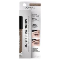 L'Oréal Paris Unbelieva Brow 567 Soft Brunette Longwear Brow Gel, 0.15 fl oz