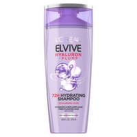 L'Oréal Paris Elvive Hyaluron + Plump 72H Hydrating Shampoo, 12.6 fl oz