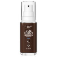 L'Oréal Paris True Match C11 Cool Deep Super-Blendable Foundation, 1.0 fl oz