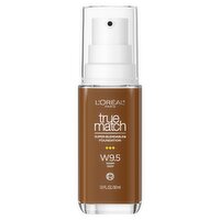 L'Oréal Paris True Match W9.5 Warm Deep Super-Blendable Foundation, 1.0 fl oz