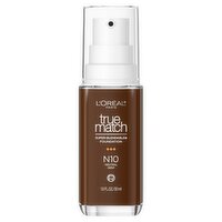 L'Oréal Paris True Match N10 Neutral Deep Super-Blendable Foundation, 1.0 fl oz