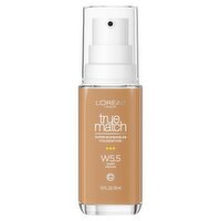 L'Oréal Paris True Match W5.5 Warm Medium Super-Blendable Foundation, 1.0 fl oz