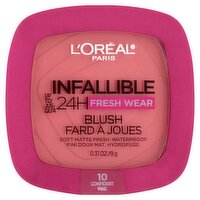 L'Oréal Paris 10 Confident Pink Infallible 24h Fresh Wear Blush, 0.31 oz