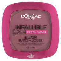 L'Oréal Paris 15 Legendary Berry Infallible 24h Fresh Wear Blush, 0.31 oz.