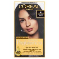 L'Oreal Paris Superior Preference 2 Natural Black Permanent Haircolor, 1 application