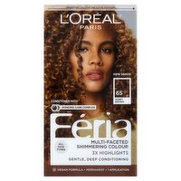 L'Oréal Paris Féria 65 Honey Brown Multi-Faceted Shimmering Permanent Haircolour Gel,one application