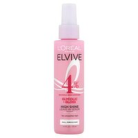 L'Oréal Paris Elvive Glycolic + Gloss High Shine Leave-In Serum, 4.4 fl oz.
