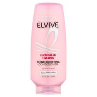 L'Oréal Paris Elvive Glycolic + Gloss Shine Boosting Conditioner, 12.6 fl oz