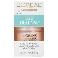 L'Oreal Paris Dermo-Expertise Eye Defense Under Eye Cream for Dark Circles, 0.5 oz., 0.5 Ounce