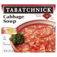 Tabatchnick Cabbage Soup, 2 count, 15 oz